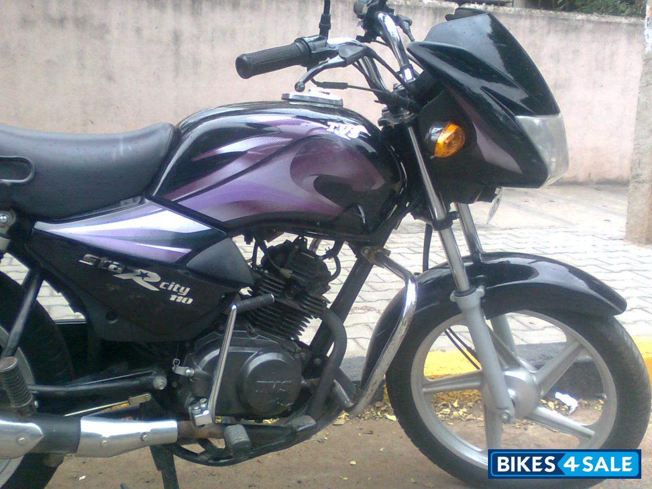 Green TVS Star City 110