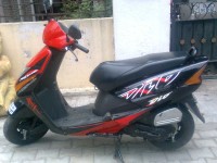 Black Honda Dio