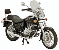 Black Bajaj Avenger 200 DTS-i