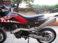 White And Red Imported Husqvarna
