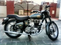 Olive Gray Royal Enfield Bullet Electra
