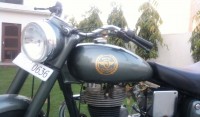 Olive Gray Royal Enfield Bullet Electra