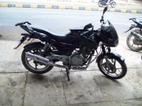 Black And Red Bajaj Pulsar 150 DTSi