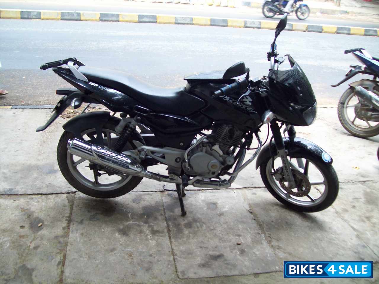 Black And Red Bajaj Pulsar 150 DTSi