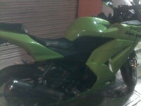 Green Kawasaki Ninja 250R