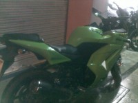 Green Kawasaki Ninja 250R