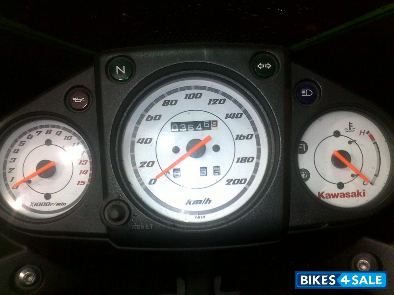 Green Kawasaki Ninja 250R Green Kawasaki Ninja 250R