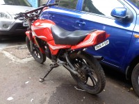Red Yamaha RXZ
