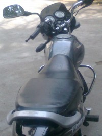 Silver Grey Bajaj Platina 100