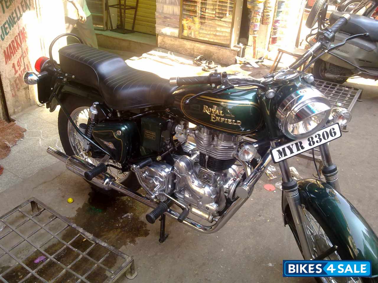 Light Green Royal Enfield Bullet Standard 350