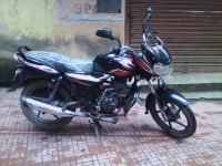Black.red& Silver Stripes Bajaj Discover 100 DTS-Si