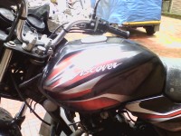 Black.red& Silver Stripes Bajaj Discover 100 DTS-Si