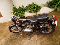 Black Royal Enfield Bullet Standard 350