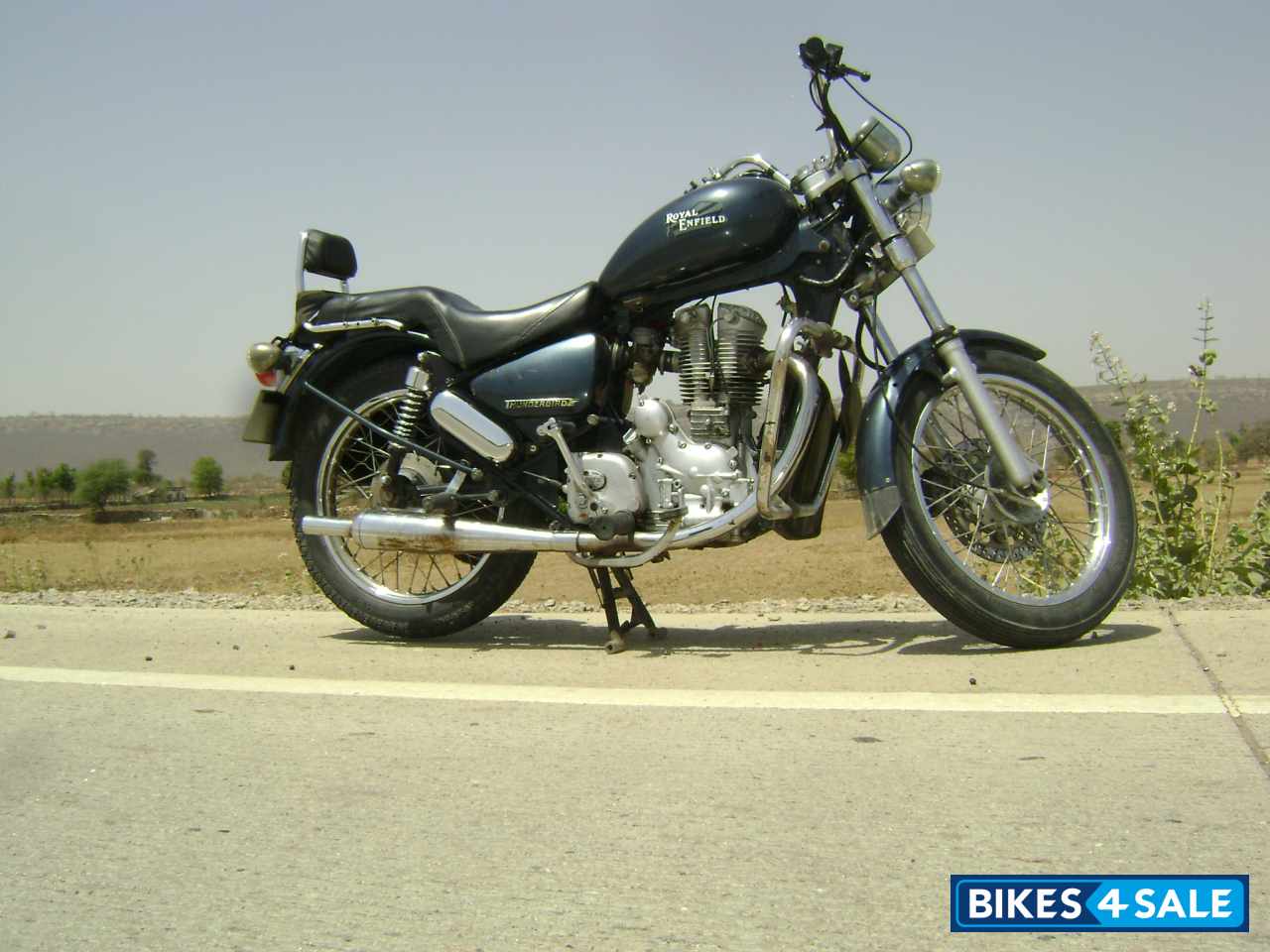 Olive Green Royal Enfield Thunderbird Picture 1. Bike ID 62464. Bike