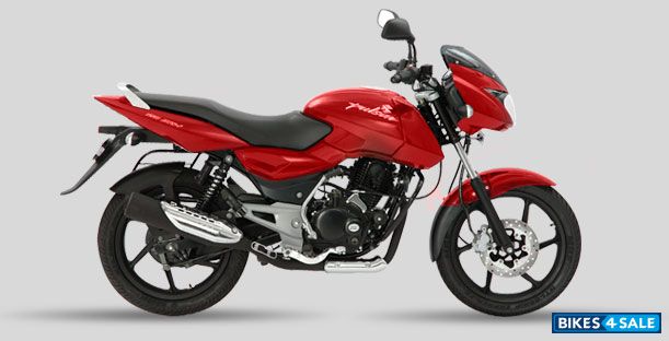 Red Bajaj Pulsar 150 DTSi