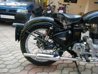 Black Royal Enfield Bullet Standard 350