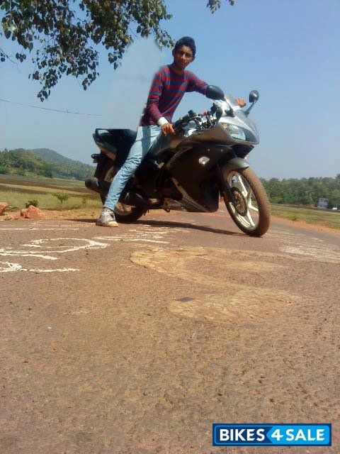 Silver Modified Bike  Honda unicorn