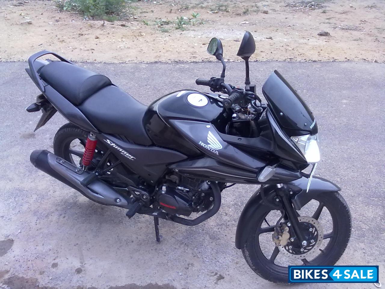 Black Honda CBF Stunner