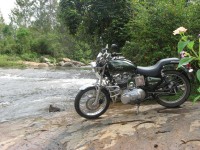 Green Royal Enfield Bullet Electra