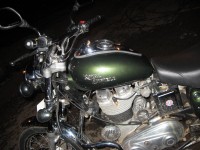 Green Royal Enfield Bullet Electra