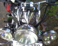 Green Royal Enfield Bullet Electra