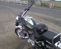 Green Royal Enfield Bullet Electra