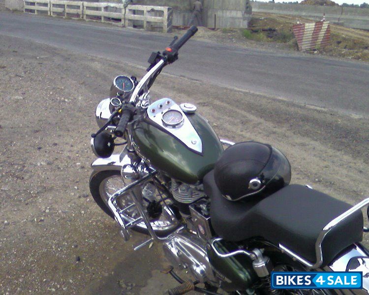 Green Royal Enfield Bullet Electra