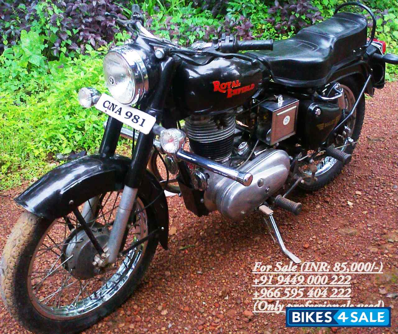 Military Grey Royal Enfield Bullet Standard 350