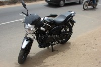 Black TVS Apache RTR 160