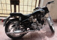 Black Royal Enfield Bullet Electra 4S