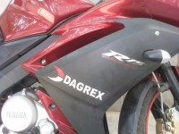 Red Yamaha YZF R15