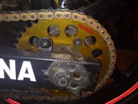 Red Yamaha YZF R15