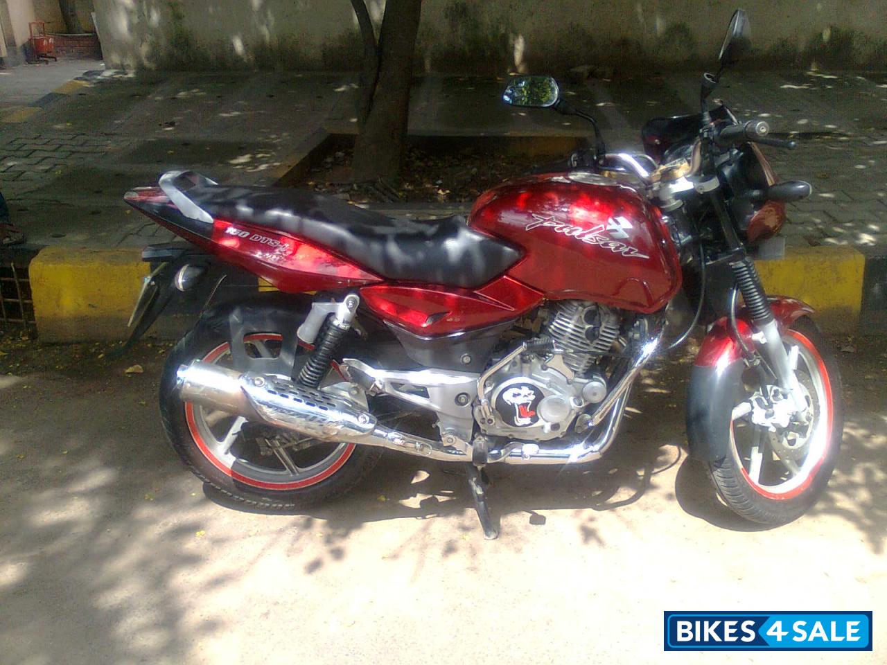 Red Bajaj Pulsar 150 DTSi