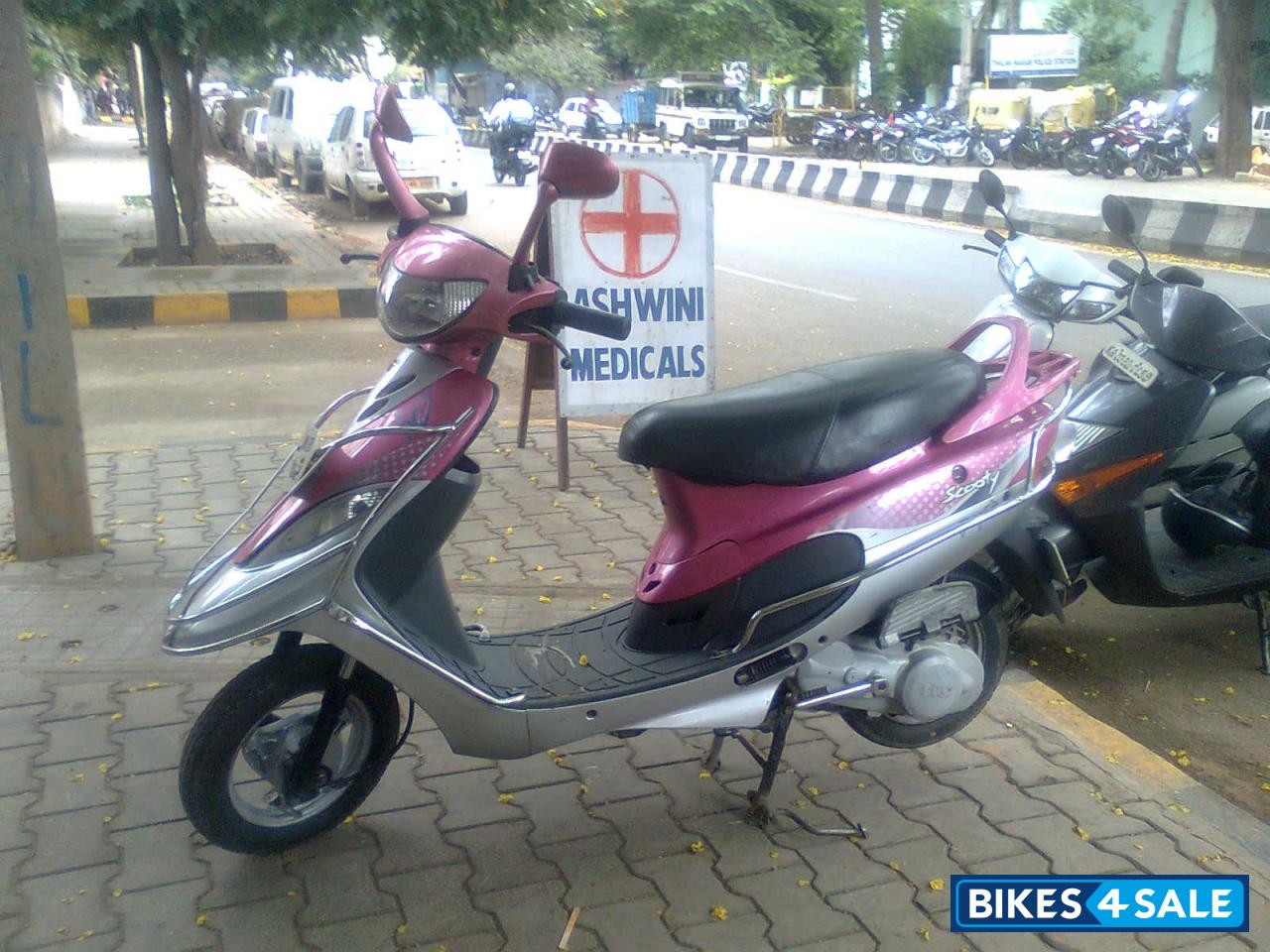 scooty pep pink price