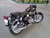 Black Royal Enfield Bullet Standard 350