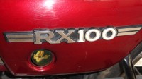 Cherry Red Yamaha RX 100