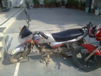 Silver Bajaj Caliber 115