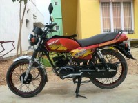 Flaming Red Mettalic Suzuki Shaolin