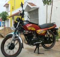 Flaming Red Mettalic Suzuki Shaolin