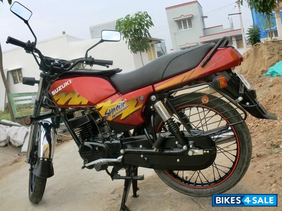 Flaming Red Mettalic Suzuki Shaolin