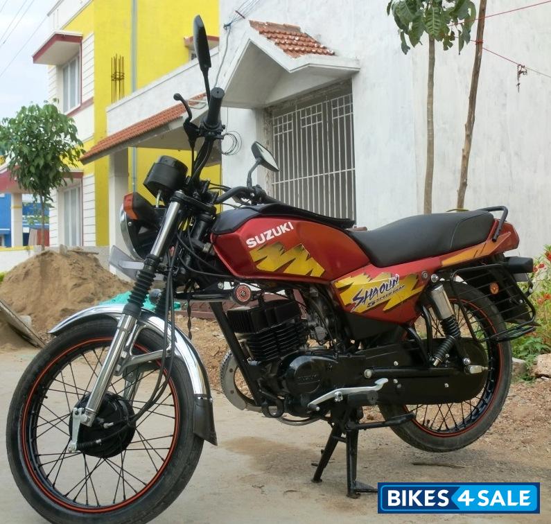Flaming Red Mettalic Suzuki Shaolin