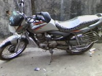 Silver Bajaj Wind 125