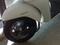 White Honda Activa