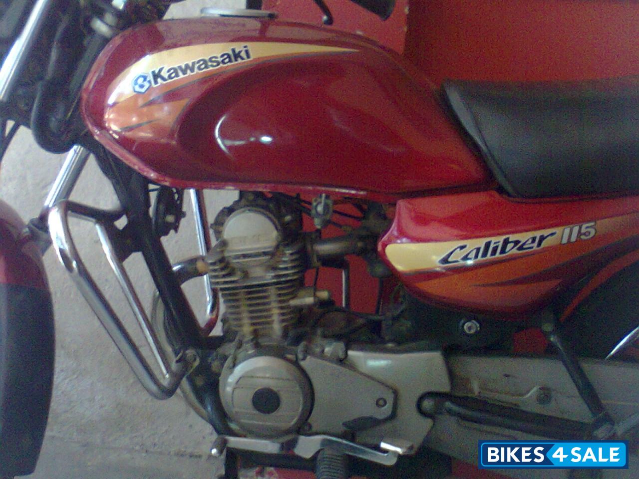 Red Bajaj Caliber 115