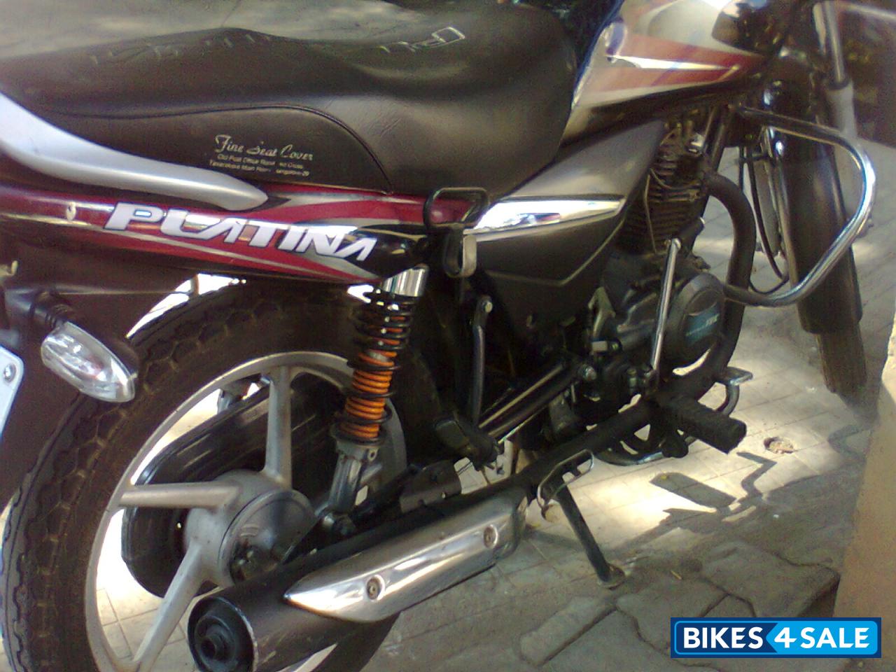 Black Bajaj Platina 100