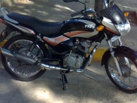 Black TVS Star City 110