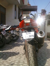 Red Hyosung GT650R