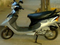 Black TVS Scooty Pep Plus