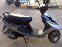 Black TVS Scooty Pep Plus