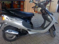 Black TVS Scooty Pep Plus
